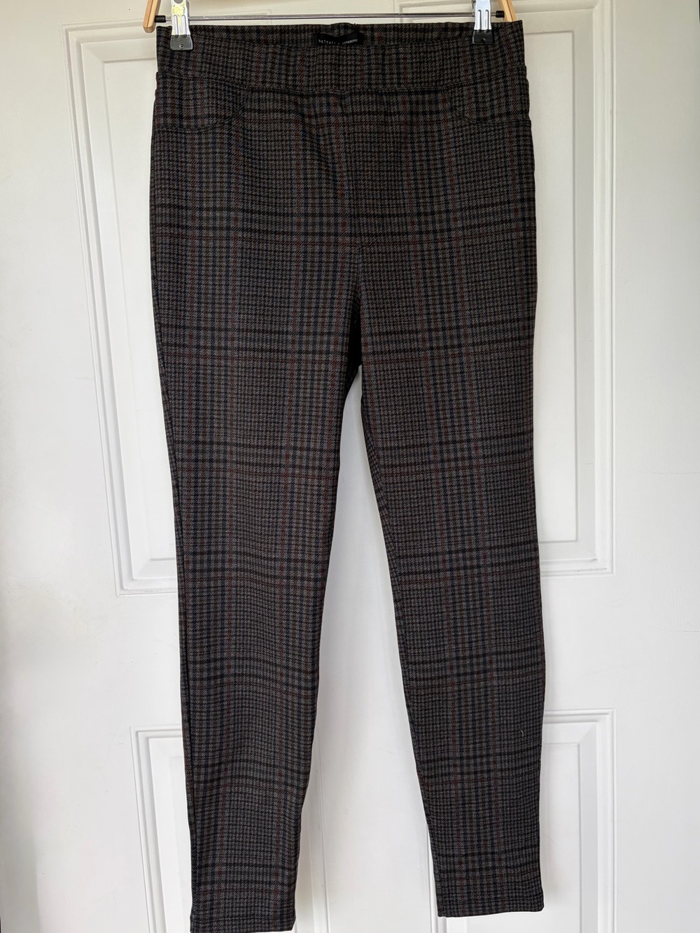 •Sanctuary x Anthropologie• NWT Plaid Pull-On Skinny Pants - Size Medium